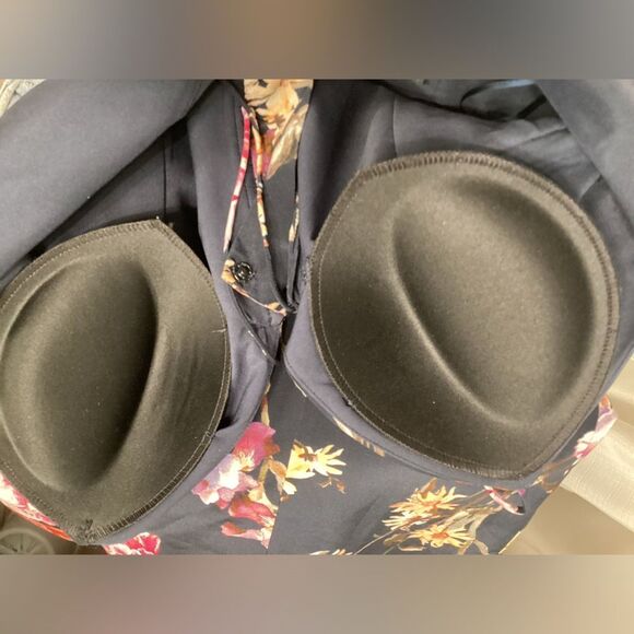 Nicholas Lucile Corset Floral Midi Dress Women’s Designer Summer Party Wedding - Picture 12 of 16